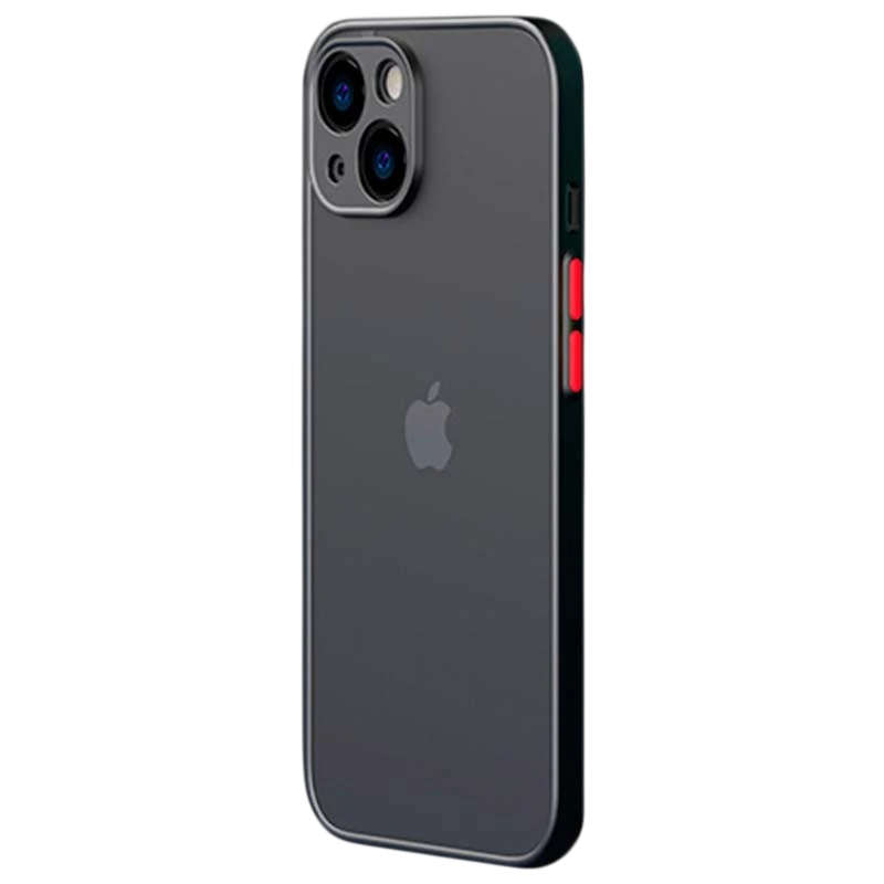 Funda Dual Mate iPhone 13 Negro+Rojo - Ítem