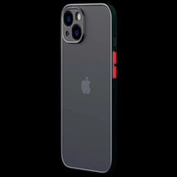Funda Dual Mate iPhone 13 Negro+Rojo