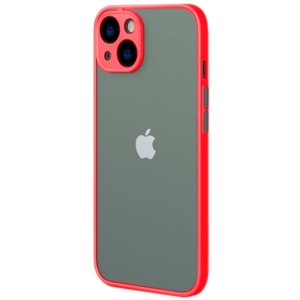 Capa Dual Mate iPhone 13 Mini Vermelho+Preto