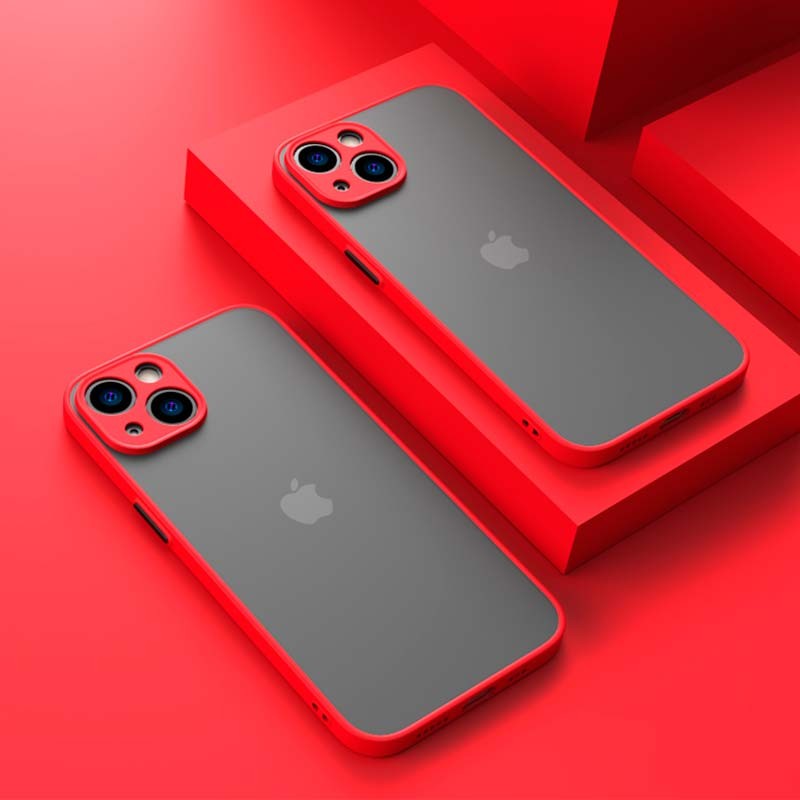 Funda Dual Mate iPhone 13 Mini Rojo+Negro - Ítem1