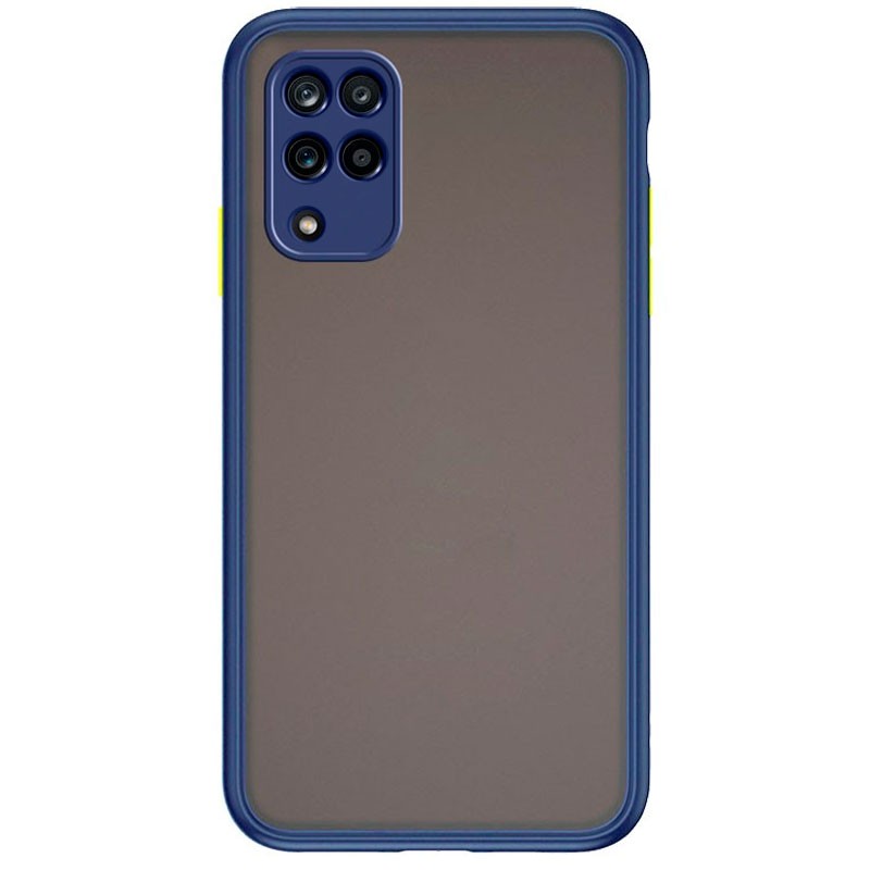 Capa Dual Mate Samsung Galaxy A12 A125 / A12 A127 / M12 Azul+Amarelo - Item