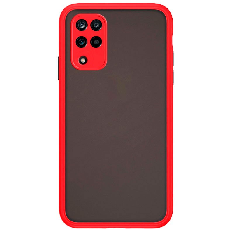 Funda Dual Mate Samsung Galaxy A12 A125 / A12 A127 / M12 Rojo+Negro - Ítem