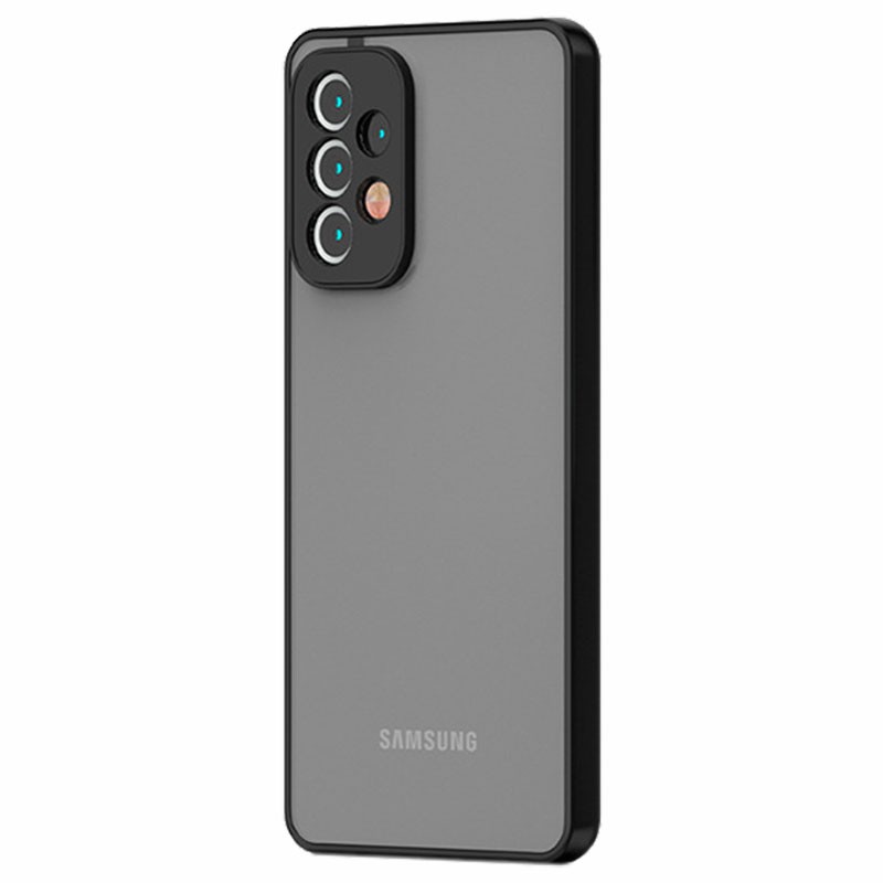 Coque Dual Matte Samsung Galaxy A13 A135 Noir+Rouge - Ítem1