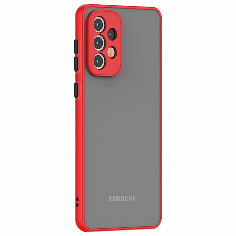 Funda Dual Mate Samsung Galaxy A13 A135 Rojo+Negro - Ítem