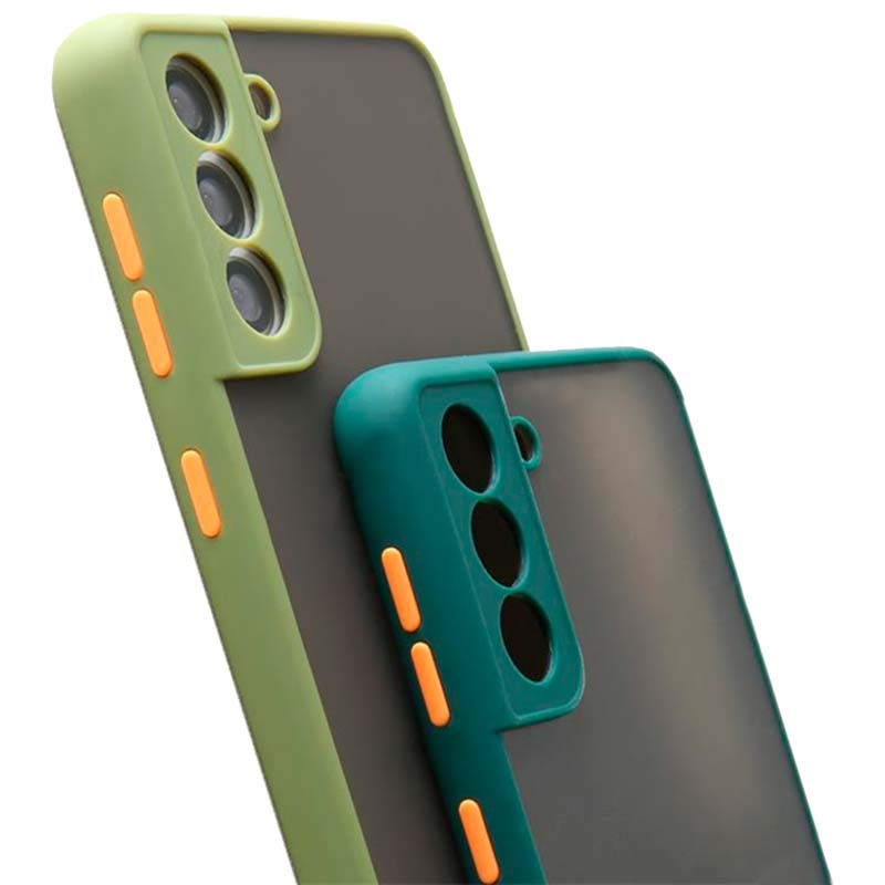 Capa Dual Mate Samsung Galaxy S21 FE Azul+Amarelo - Item3