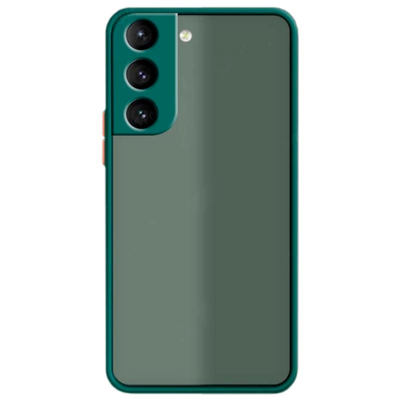 Funda Dual Mate Samsung Galaxy S21 FE Verde+Naranja - Ítem