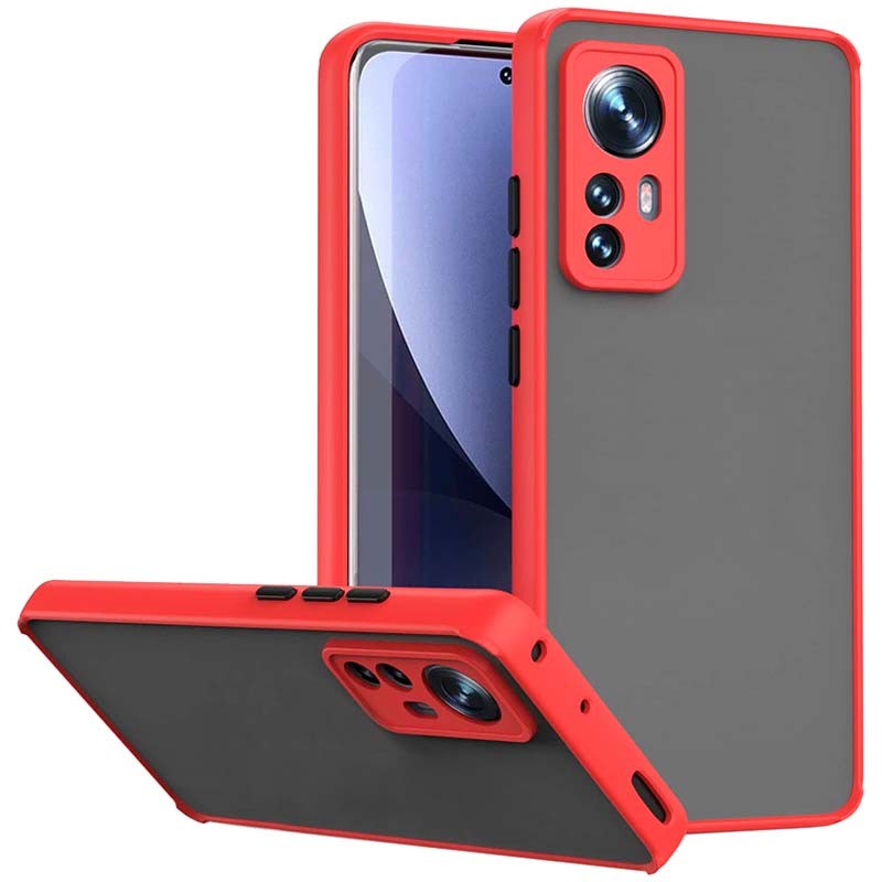 Comprar Funda Xiaomi 12 Lite - Dual Mate - Rojo+Negro