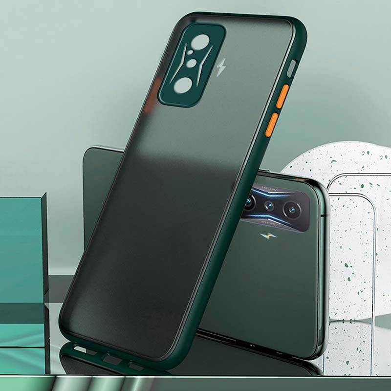 Funda Dual Mate Xiaomi Poco F4 GT Verde+Naranja - Ítem2