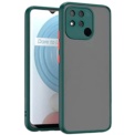 Green+Orange Dual Matte Case for Xiaomi Redmi 10A - Item