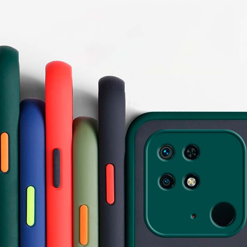 Funda Dual Mate Xiaomi Redmi 10A Verde Claro+Naranja - Ítem3