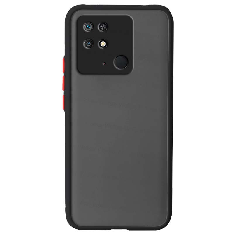 Capa Dual Mate Xiaomi Redmi 10C / Poco C40 Preto+Vermelho - Item