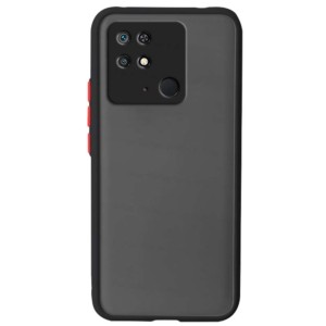 Capa Dual Mate Xiaomi Redmi 10C / Poco C40 Preto+Vermelho