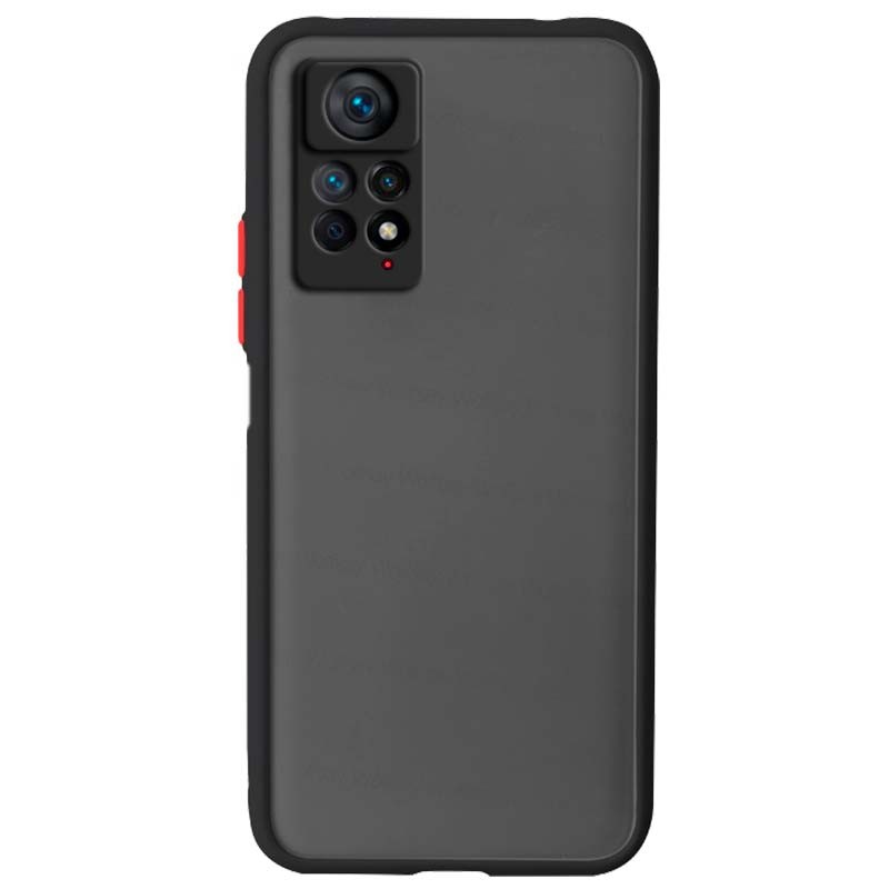 Capa Dual Mate Xiaomi Redmi Note 11 Preto+Vermelho - Item
