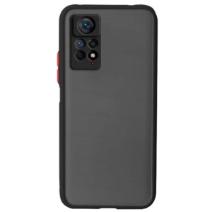 Capa Dual Mate Xiaomi Redmi Note 11 Preto+Vermelho