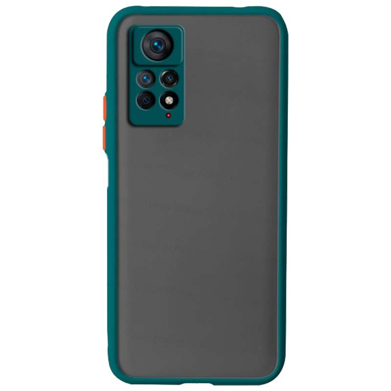 Capa Dual Mate Xiaomi Redmi Note 11 Verde+Laranja - Item