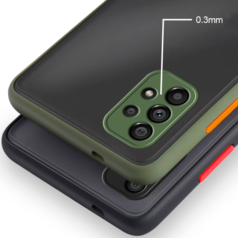 Coque Dual Matte Samsung Galaxy A33 5G A336 Vert+Orange - Ítem3
