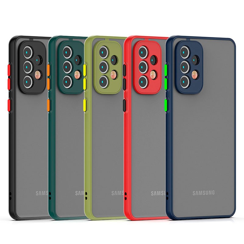 Coque Dual Matte Samsung Galaxy A33 5G A336 Vert+Orange - Ítem5