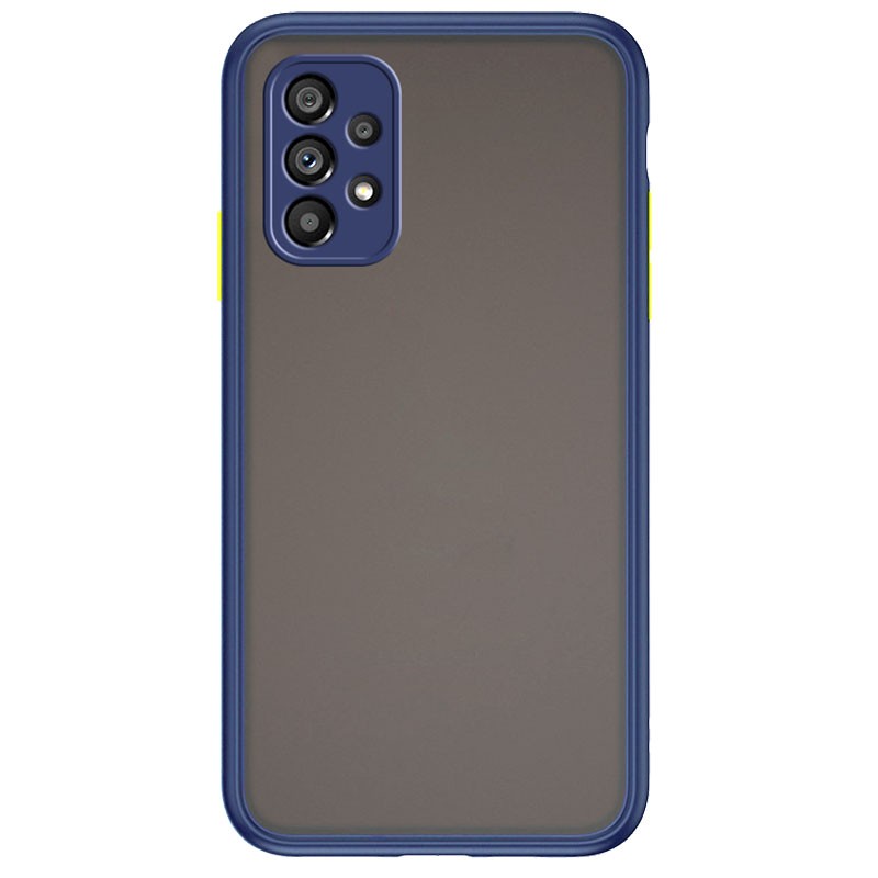 Capa Dual Mate Samsung Galaxy A52 A525 / A52 5G A526 / A52s 5G A528 Azul+Amarelo - Item