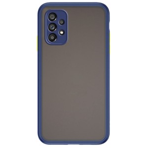 Coque Dual Matte Samsung Galaxy A53 5G Bleu+Jaune