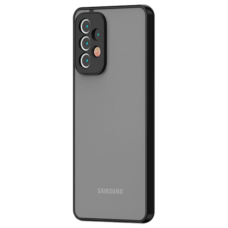 Coque Dual Matte Samsung Galaxy A33 5G A336 Noir+Rouge - Ítem2