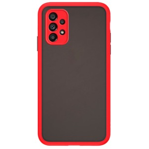 Capa Dual Mate Samsung Galaxy A33 5G A336 Vermelho+Preto