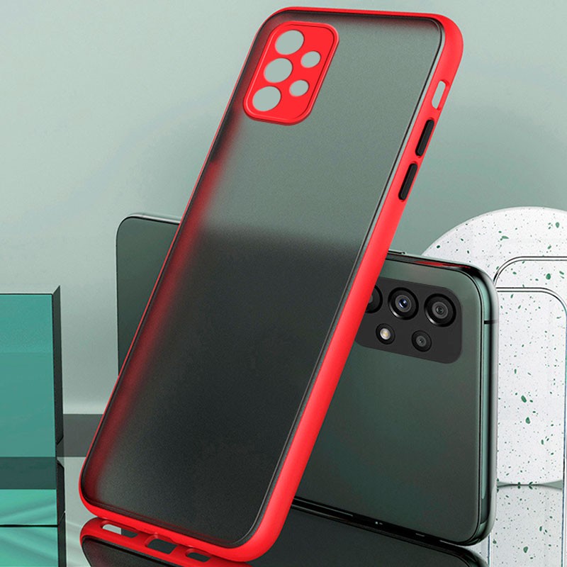 Coque Dual Matte Samsung Galaxy A33 5G A336 Rouge+Preto - Ítem2