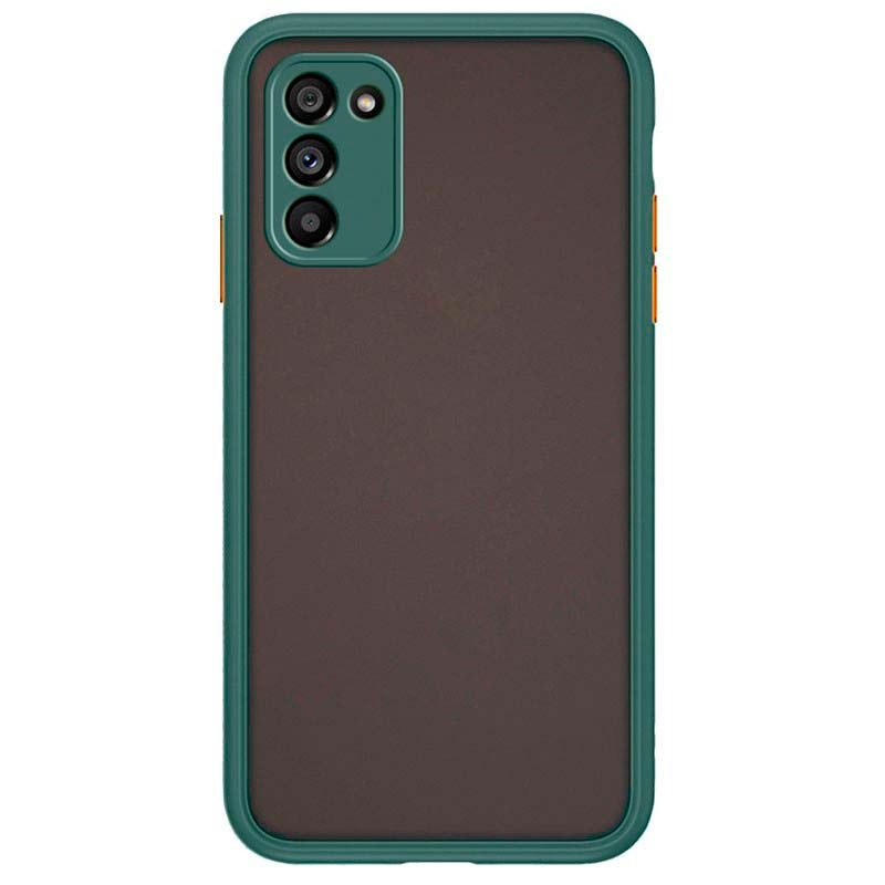 Coque Dual Matte Samsung Galaxy S20 FE / S20 FE 5G Vert+Orange - Ítem