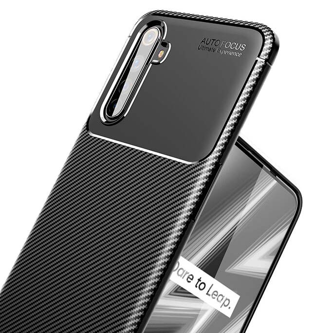 Funda de silicona Carbon Ultra para Realme 6 Pro - Ítem1