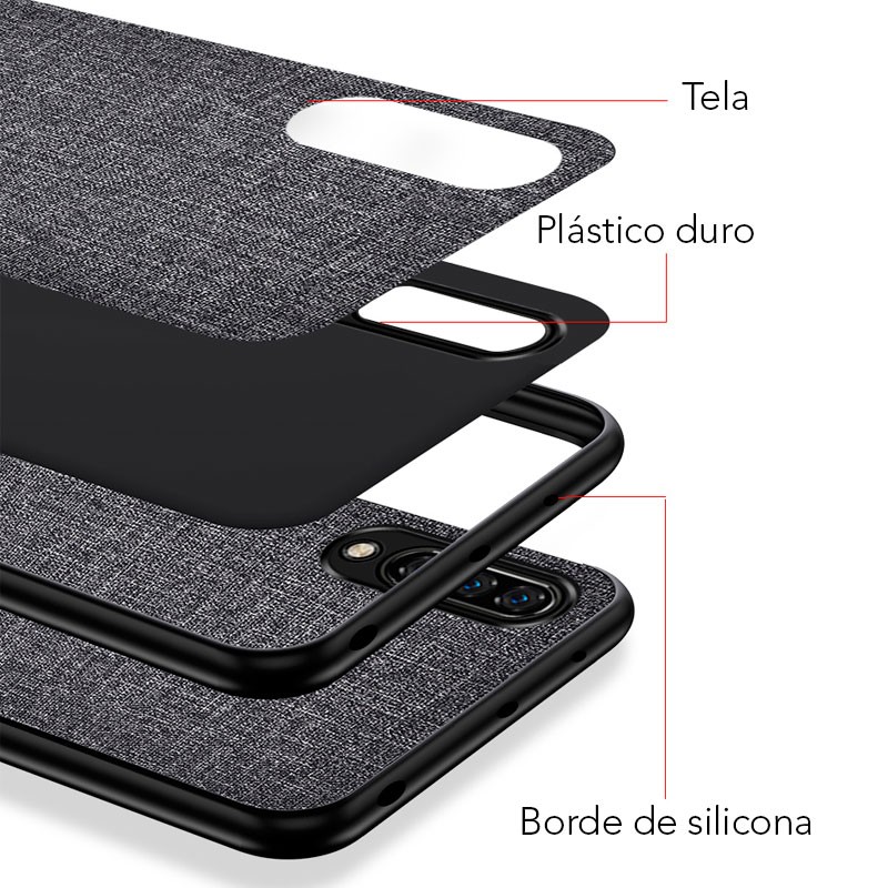 Capa de tecido Fiber Ultra para Xiaomi Mi 9 Lite - Item9