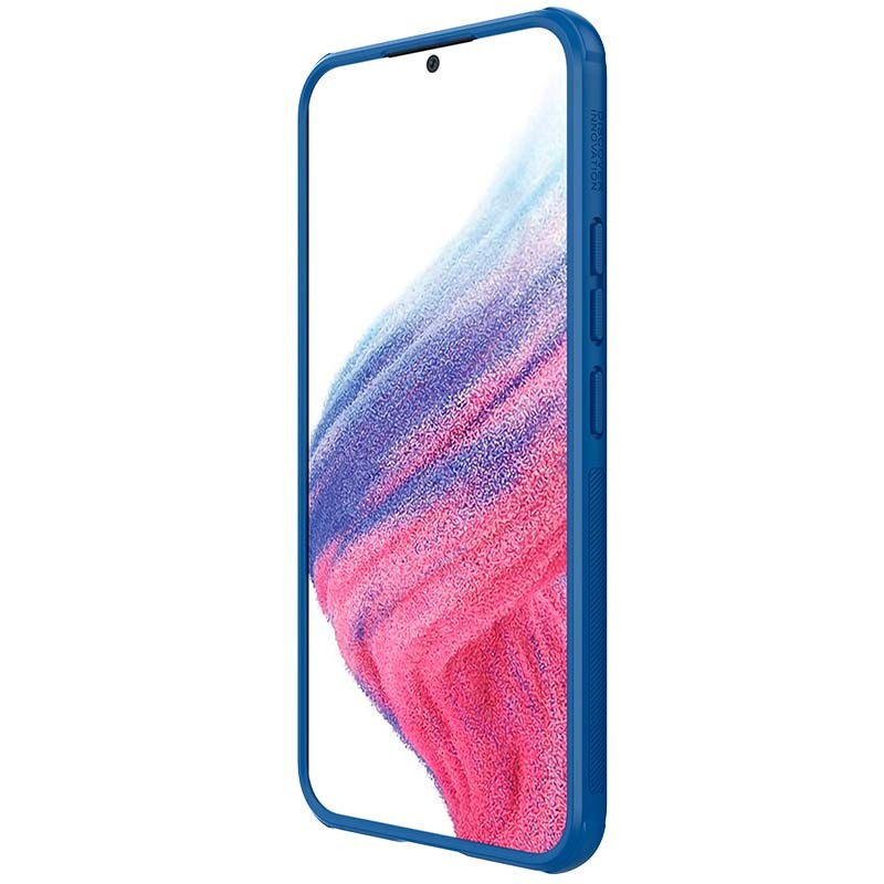 Funda de goma Frosted Pro azul de Nillkin para Samsung Galaxy A54 5G - Ítem4
