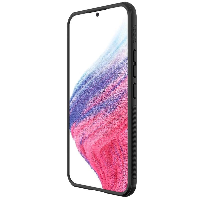 Capa de borracha Frosted Pro de Nillkin para Samsung Galaxy A54 5G Preto - Item4