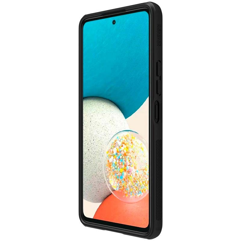 Coque en caoutchouc Frosted Nillkin pour Samsung Galaxy A53 5G Noir - Ítem4