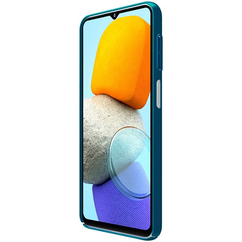 Capa de borracha Frosted de Nillkin para Samsung Galaxy M23 5G Azul - Item3