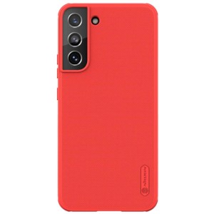 Capa de borracha Frosted de Nillkin para Samsung Galaxy S22+ Vermelho