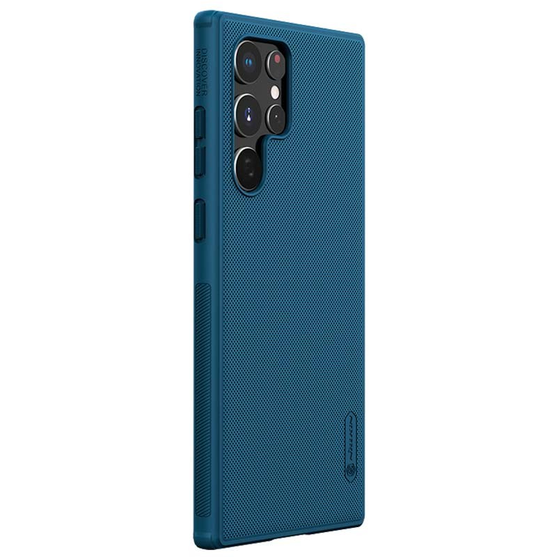 Funda de goma Frosted de Nillkin para Samsung Galaxy S22 Ultra Azul - Ítem1