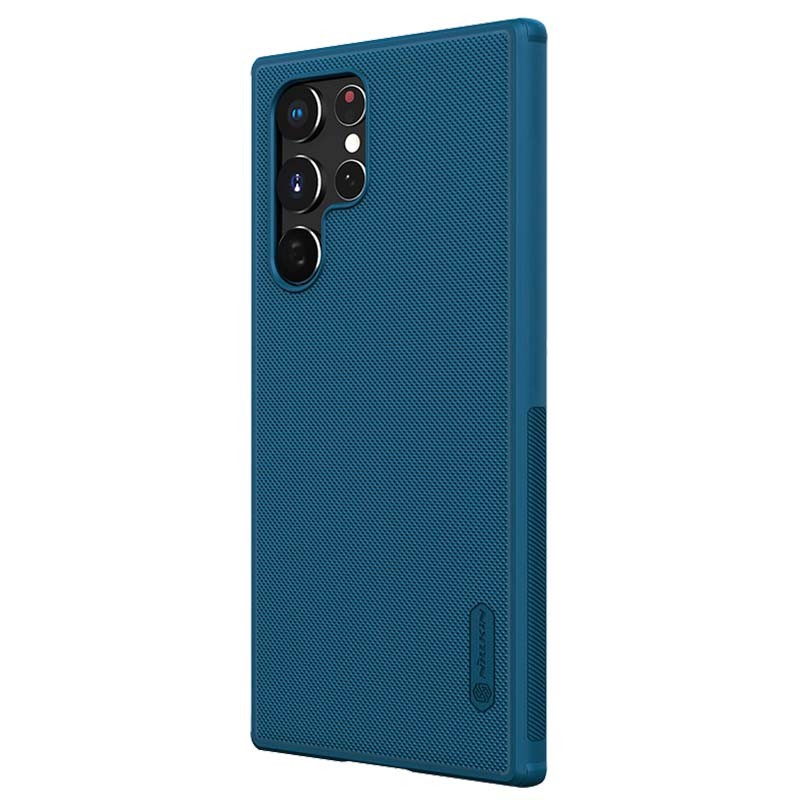 Funda de goma Frosted de Nillkin para Samsung Galaxy S22 Ultra Azul - Ítem2