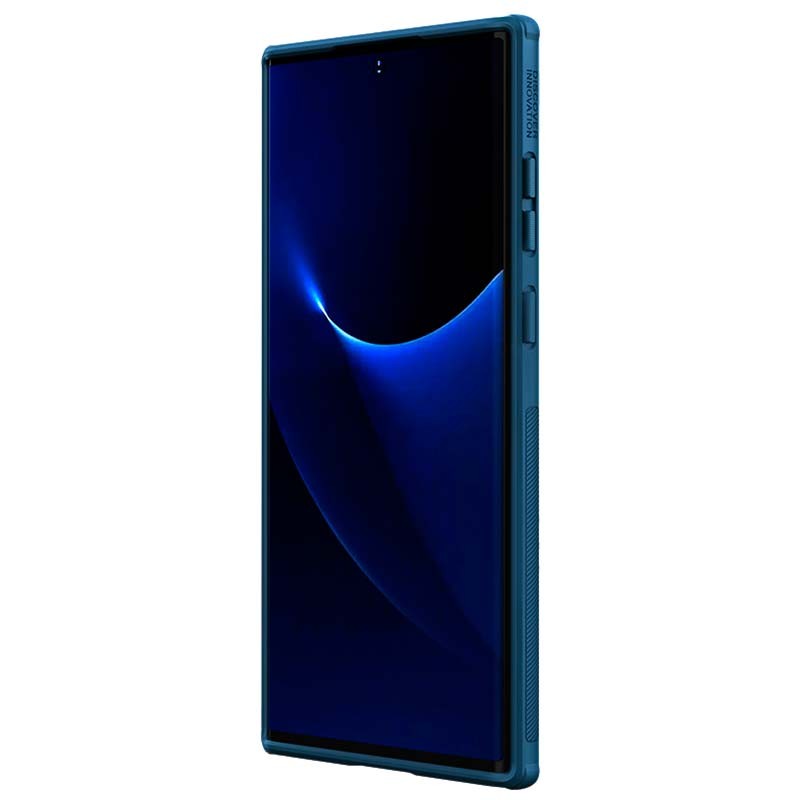Funda de goma Frosted de Nillkin para Samsung Galaxy S22 Ultra Azul - Ítem4