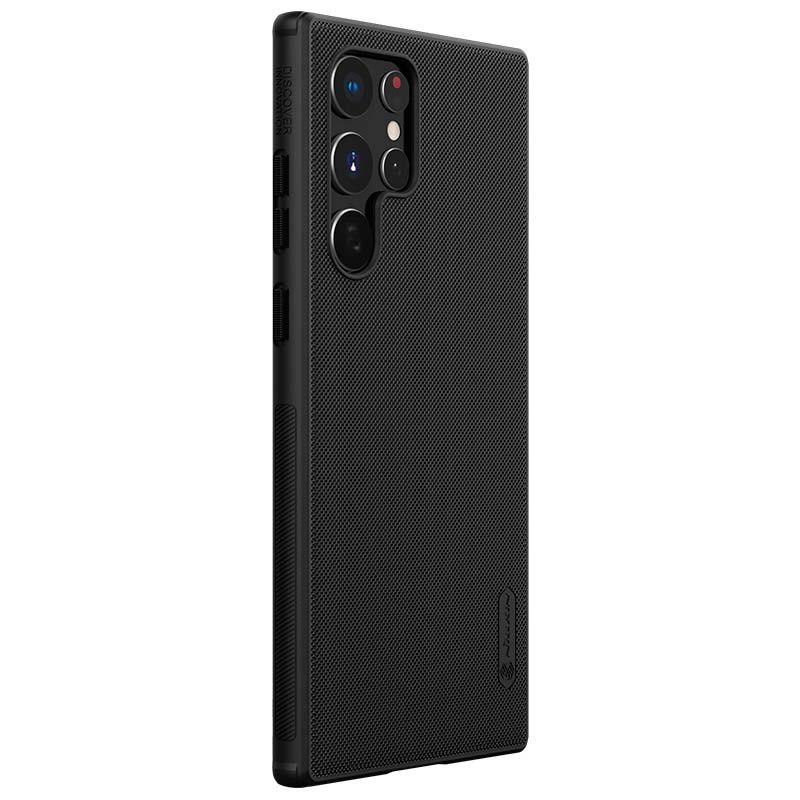 Funda de goma Frosted de Nillkin para Samsung Galaxy S22 Ultra Negro - Ítem1