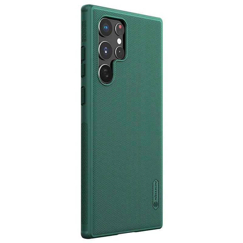 Funda de goma Frosted de Nillkin para Samsung Galaxy S22 Ultra Verde - Ítem1