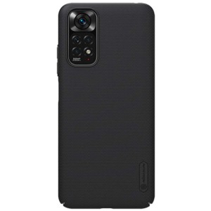 Coque en caoutchouc Frosted Nillkin pour Xiaomi Redmi Note 11 Noir