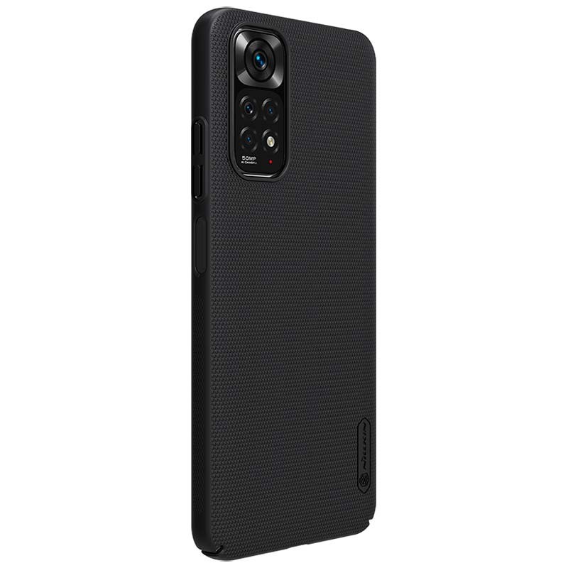 Capa de borracha Frosted de Nillkin para Xiaomi Redmi Note 11 Preto - Item1