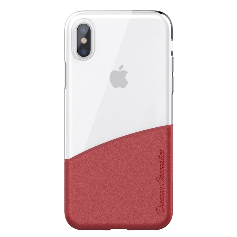 Capa de silicone Half de Nillkin para Iphone X