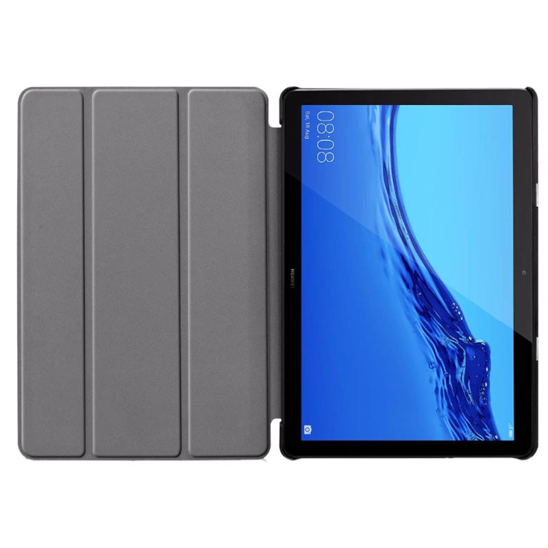 Funda Huawei Mediapad T5 Polipiel Liso Azul 10 pulg, Informática