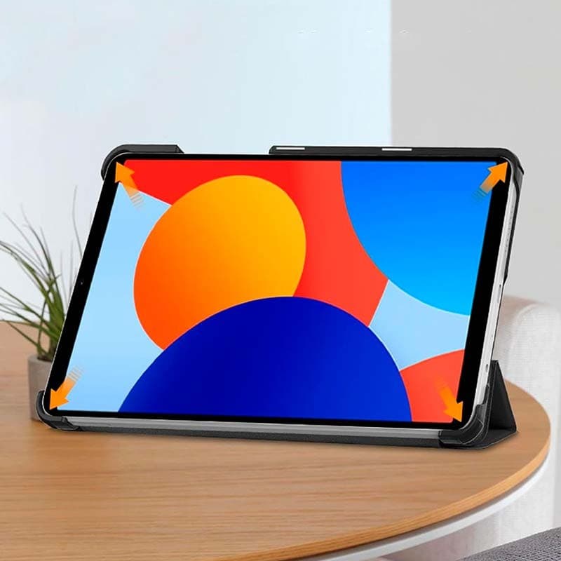 ajuste da Capa Compatível preta para Xiaomi Redmi Pad SE 4G