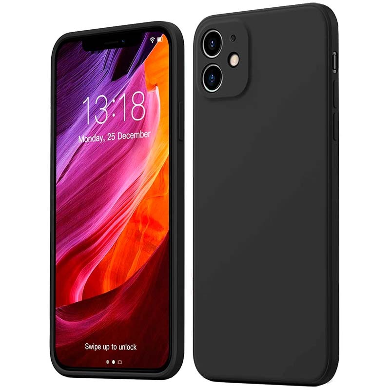 Coque iPhone 11 Square Liquid Premium Noir - Ítem