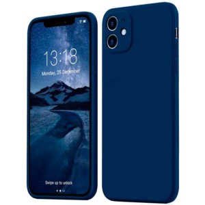 Funda iPhone 11 Square Liquid Premium Azul