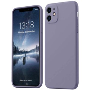 Capa iPhone 11 Square Liquid Premium Lavanda