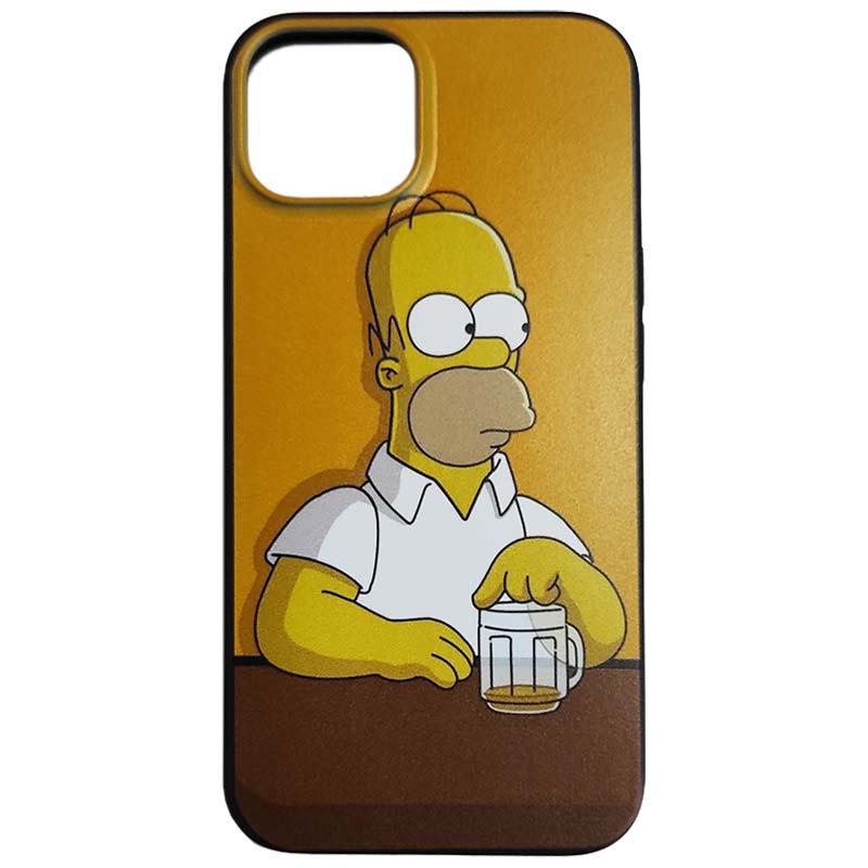 Funda de silicona iPhone 13 Homer Beer - Ítem