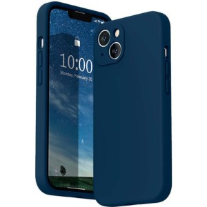 Capa iPhone 13 Square Liquid Premium Azul