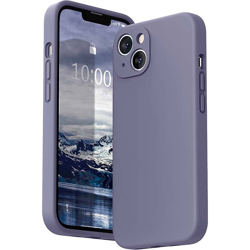 Funda iPhone 13 Mini Square Liquid Premium Lavanda - Ítem